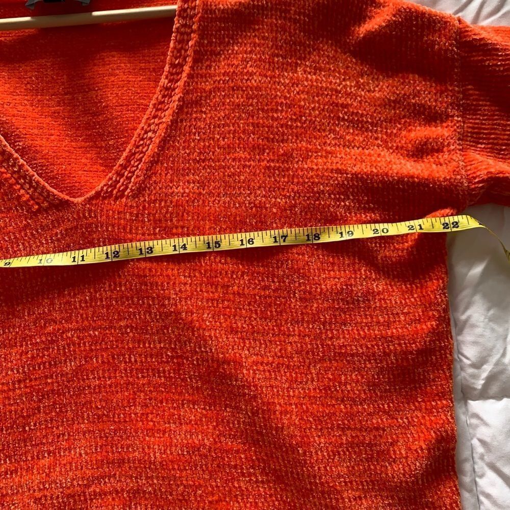 Bright Orange Plushy Soft Sweater